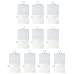 10pcs Closet Dehumidifier Pack Moisture Absorber Remover for Damp, Mold, and Odor in Bedroom, Bathroom, Garages kitchen