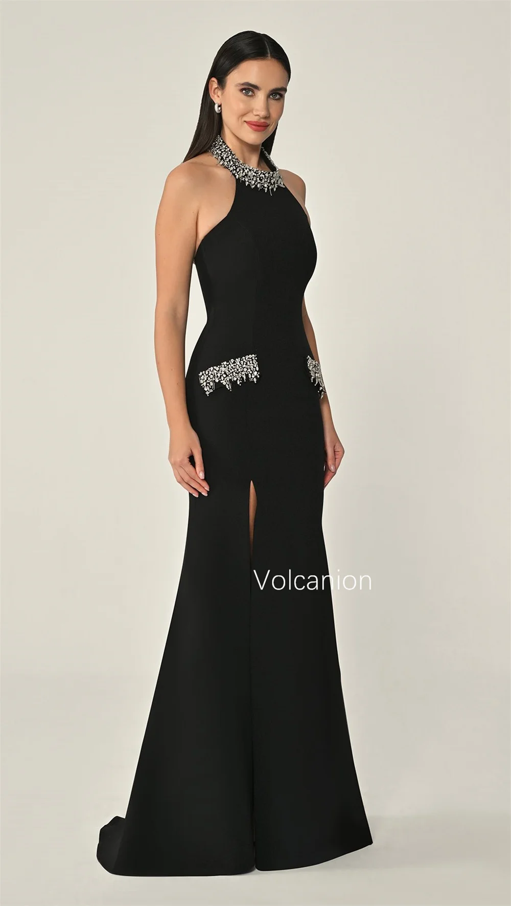 تخصيص جيرسي مطرزة الرسن ألف خط فساتين طويلة مناسبة مخصصة كلاسيكية رائعة عالية الجودة مساء رسمي #5