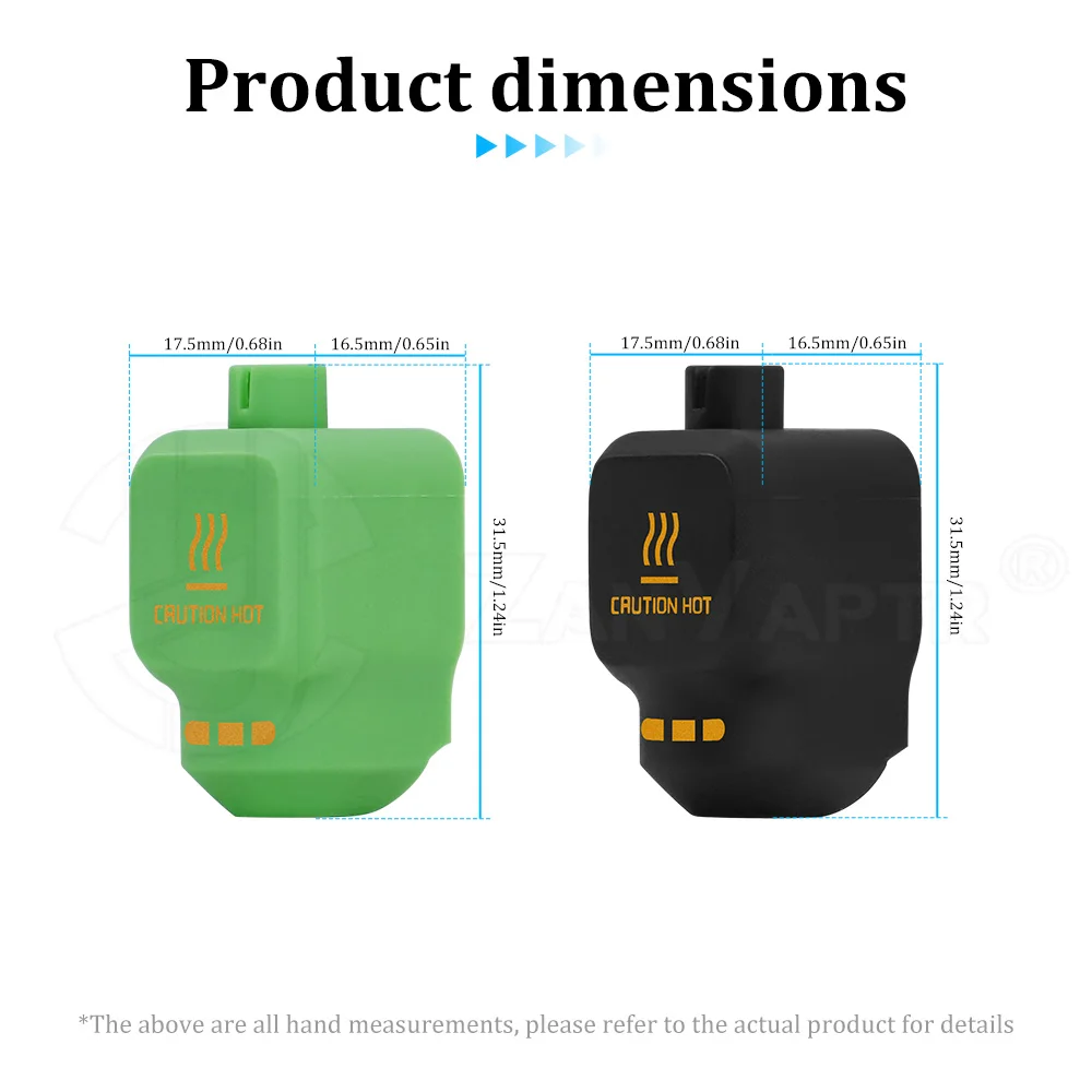 لقطع غيار جوارب السيليكون Bambu Lab P2S Hotend باللون الأسود والأخضر لملحقات Pinter ثلاثية الأبعاد #2