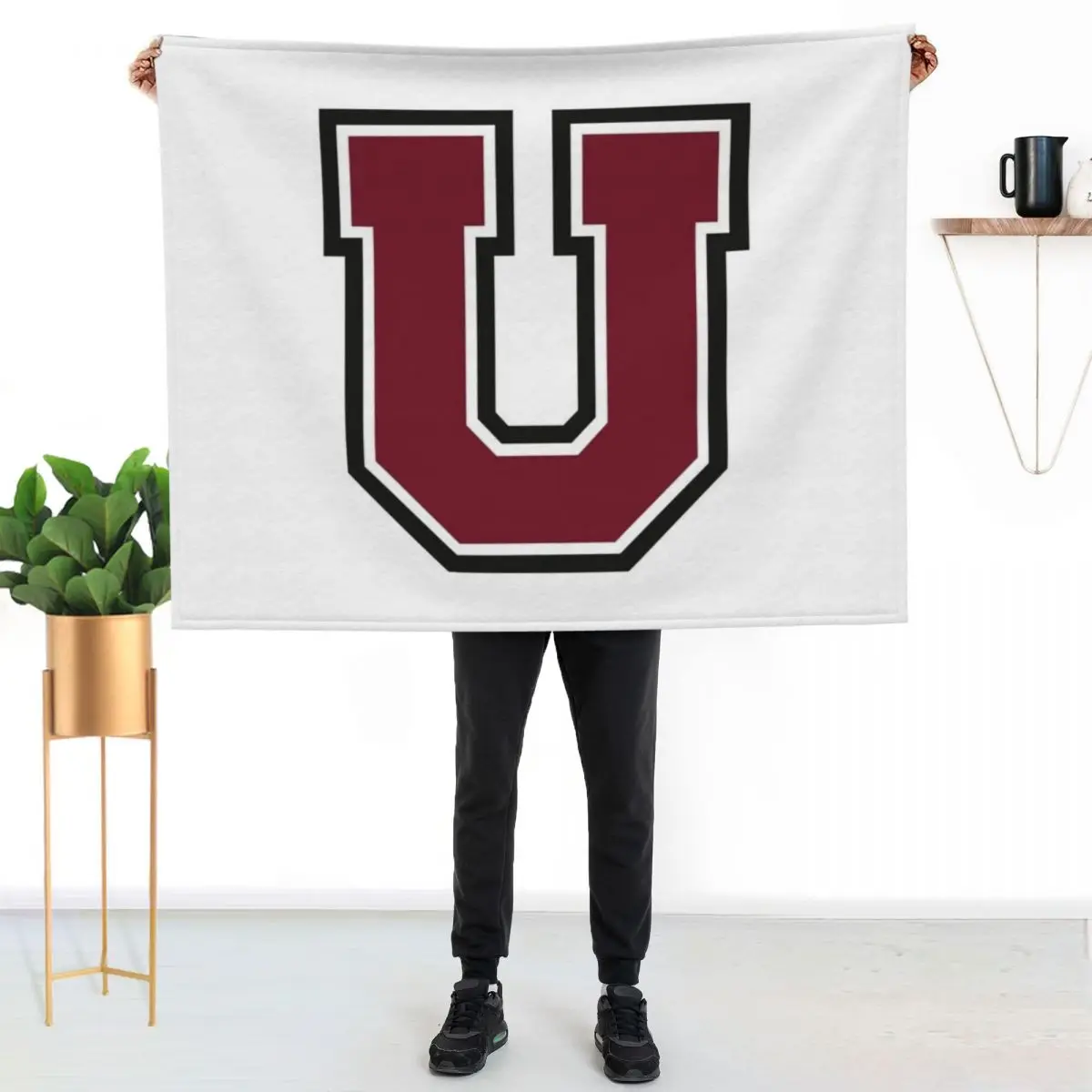 Union dutchmen Throw Blanket Warm Napping Blanket for Office Couch Bed