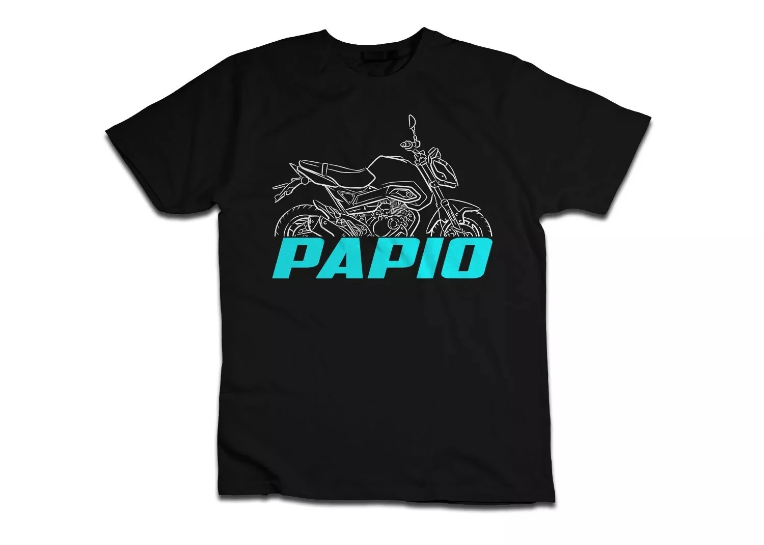 2024 Men T Shirt Casual for CFMoto Papio ST SS CL 2017-2025 Fans - Motorcycle T-Shirt Summer Short Sleeves 100% Cotton S-3XL