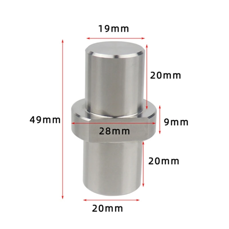 Stainless Steel Workbench Peg Brake Stops Bench Clamp 19/20mm Dog Woodworking Table Limit Block Workshop Tenon Stopper M4YD