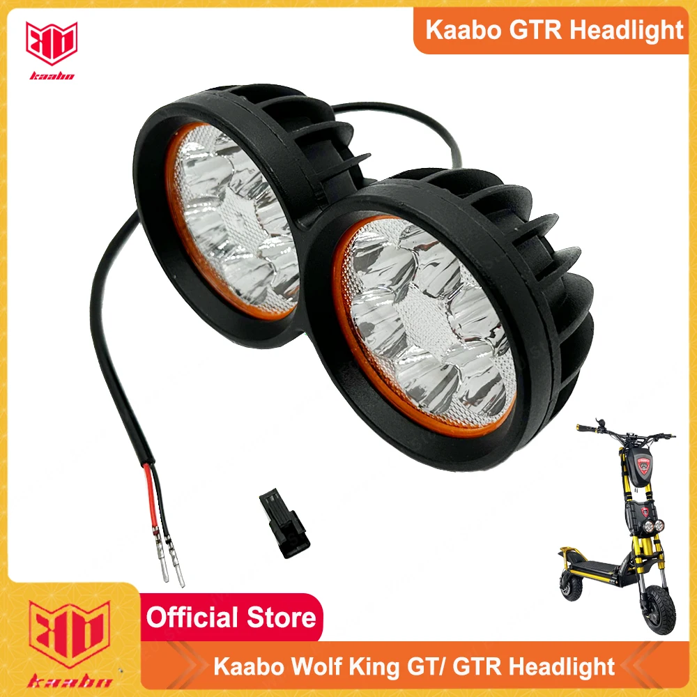 Original Kaabo Wolf King GT/GTR Headlight/Headlight Light Base for Kaabo Wolf Warrior/ King GT/King GTR Electric Scooter