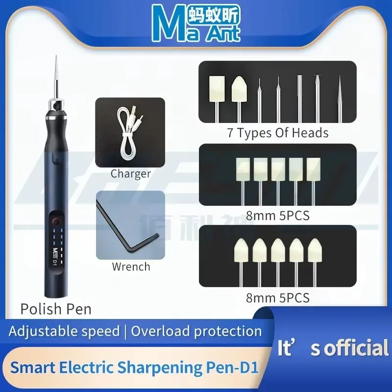 10W Elektrischer Gravierstift-Set, Mini-Schleifmaschine, Gravierbohrer, 3 Geschwindigkeitsstufen, kabelloser Bohrer, wiederaufladbares Rotationswerkzeug – Detail 10