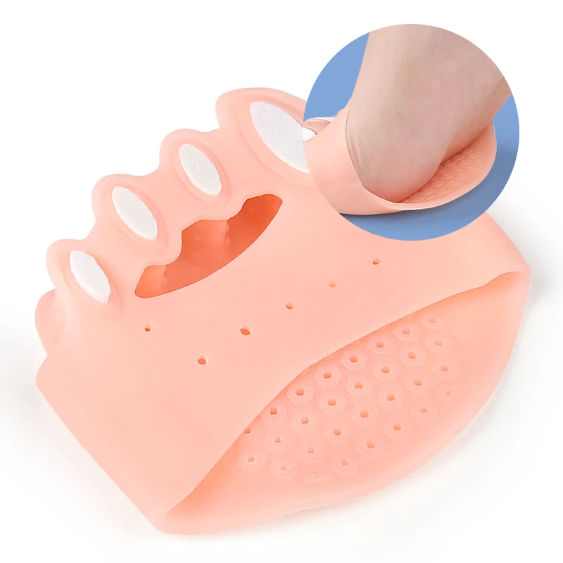 Five hole toe divider with soft and shock-absorbing arch, gentle pressure massage, adjustable forefoot, foot clamp separator - Image 3