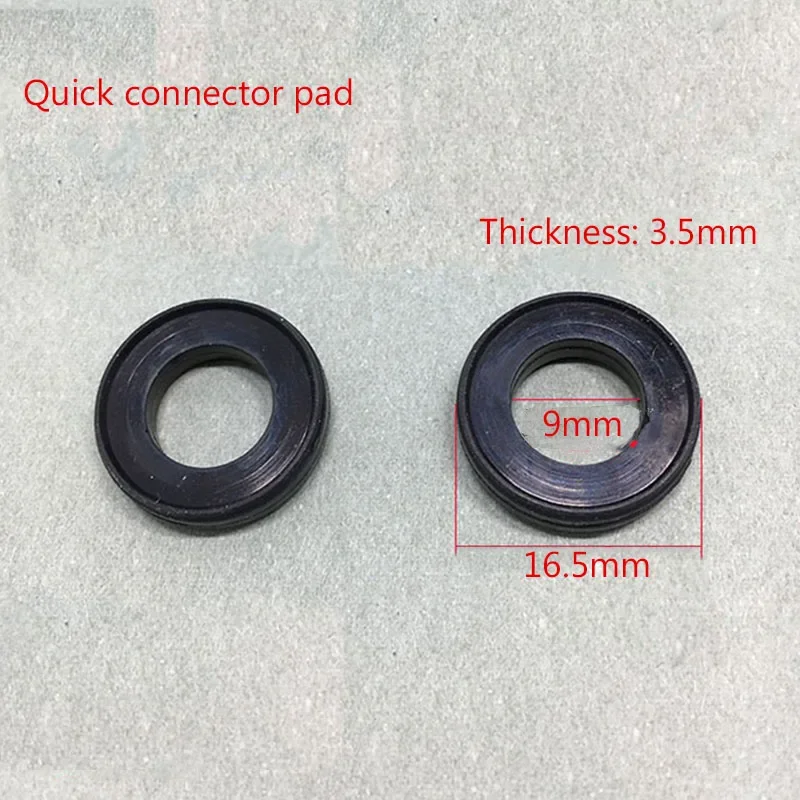 

20Pcs/Set Gas Pipe Quick Connector Rubber Gasket Sealing Ring Silicone O-ring Gasket