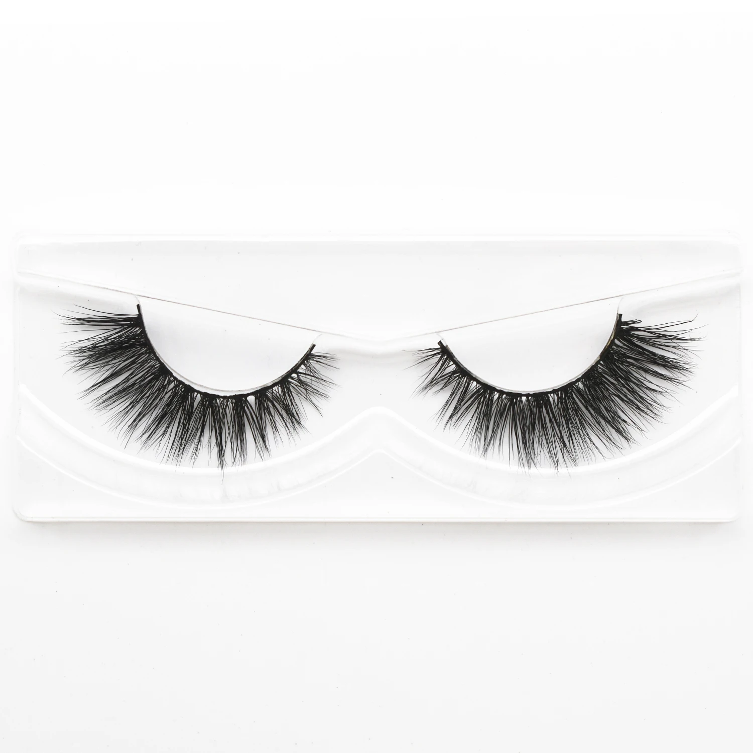 D113 3D Mink Lash Natural 3D Mink Eyelashes สำหรับ Flirty Cat Eye Reusable Handmade Mink ขนตาปลอม Wispy Fake Lashes แต่งหน้า