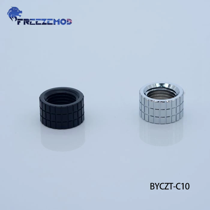 FREEZEMOD 10/20/30mm Extender Female To Female G1/4'' Thread Compute Water Cooler Copper Fitting Inner Hexagonal Fixed BYCZT-C10