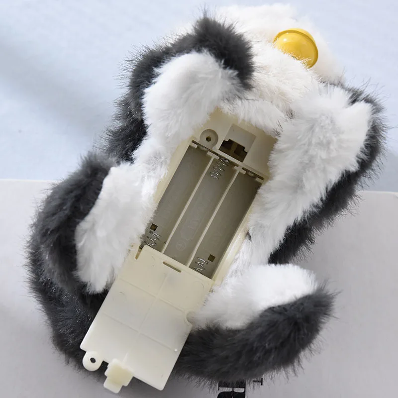 Giocattolo elettrico per bambini Simpatico cucciolo di peluche Simulazione Animale da compagnia Imparare a parlare/Sing/Walk Cucciolo di cartone animato Divertente bambino che impara il giocattolo strisciante