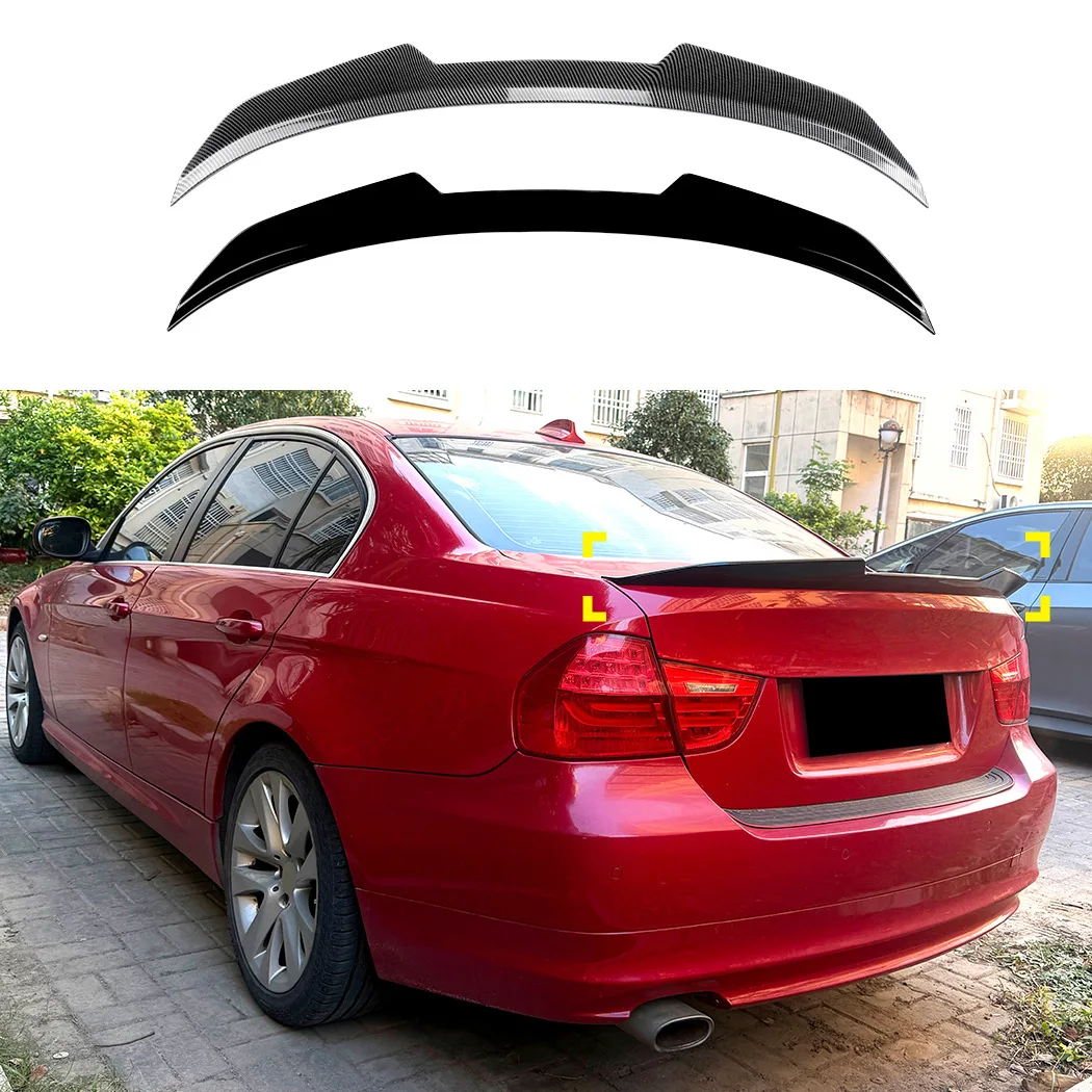 

FOR BMW 3 Series E90 PSM Style 2005-2012 Car Rear Mid Spoiler Tail Wing Trim Trunk Spoiler Top Wing Auto Accessori