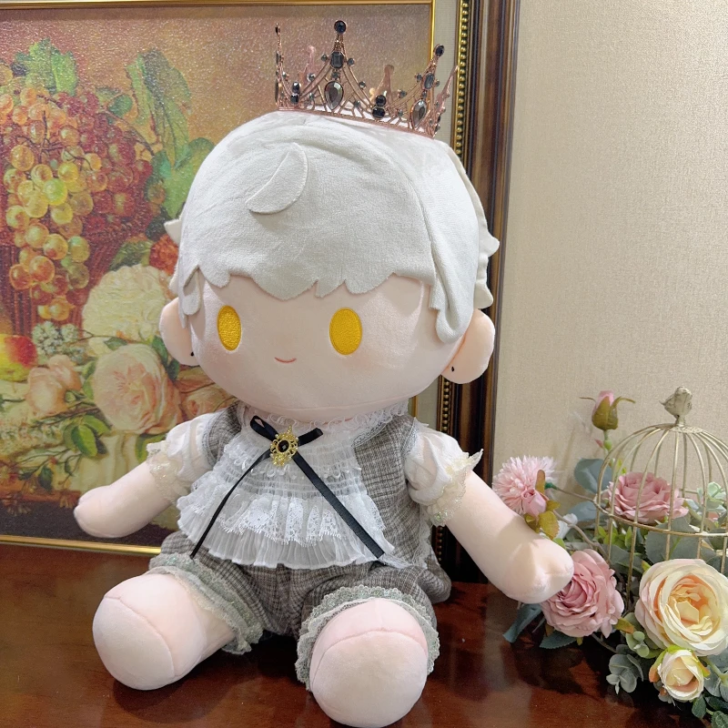 Handmade 20/40cm Doll Clothes Gorgeous Suit Shirt Vest Shorts Fit Sitting Doll Shirt Pants Plush Dolls Outfit Cos Suit No Doll