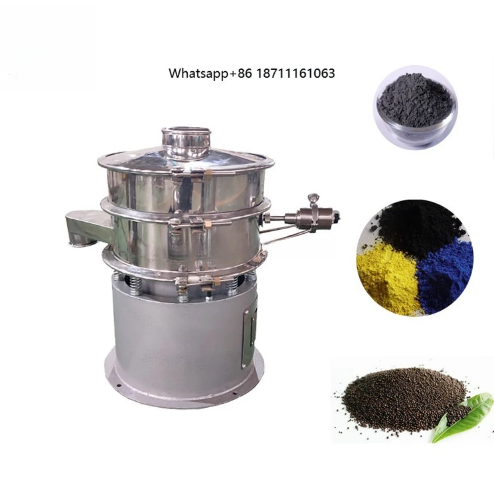 

Vibrating Sieve Grain Sesame Industrial Shaker Pollen Cassava Flour Powder Corn Peanut Charcoal Ultrasonic Sieving Machine