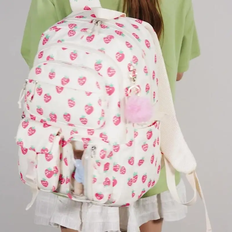 Backpacks Purse for Women Rucksack Ladies Lunch Bag Teen Girl Backpacks Set School Bag Bookbags Fashion Printed Backpacks 20CA