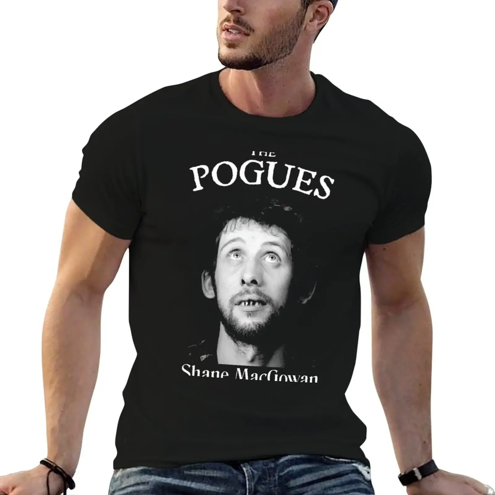 shane macgowan the pogues T-Shirt boys whites quick-drying shirts men