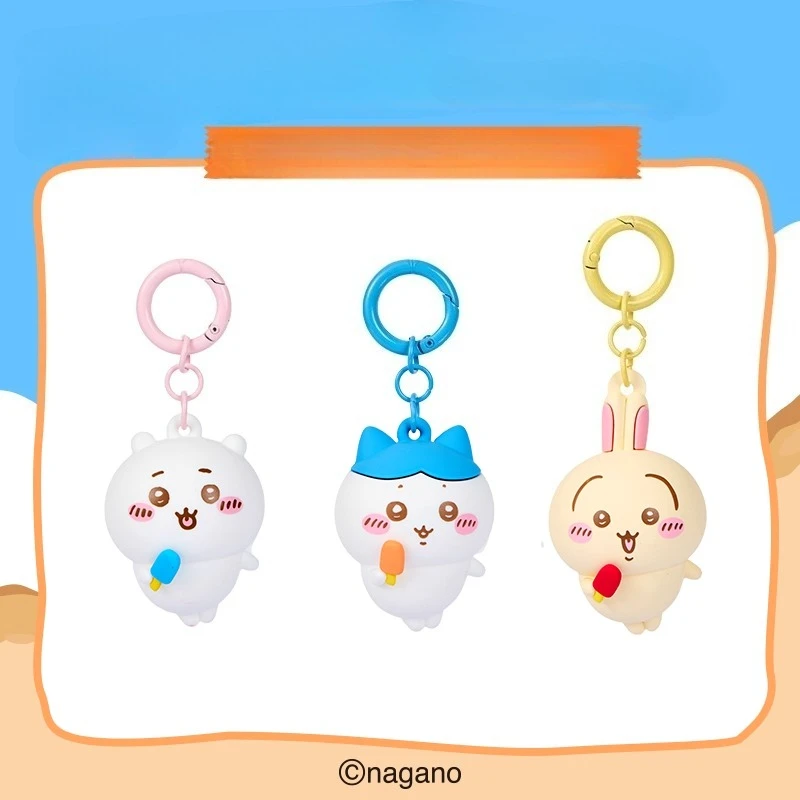 

Chiikawa Summer 3D Keychain - Cute Anime Character Hanging Ornament,Collectible Kawaii Decor, Perfect Gift for Kids & Anime Fans