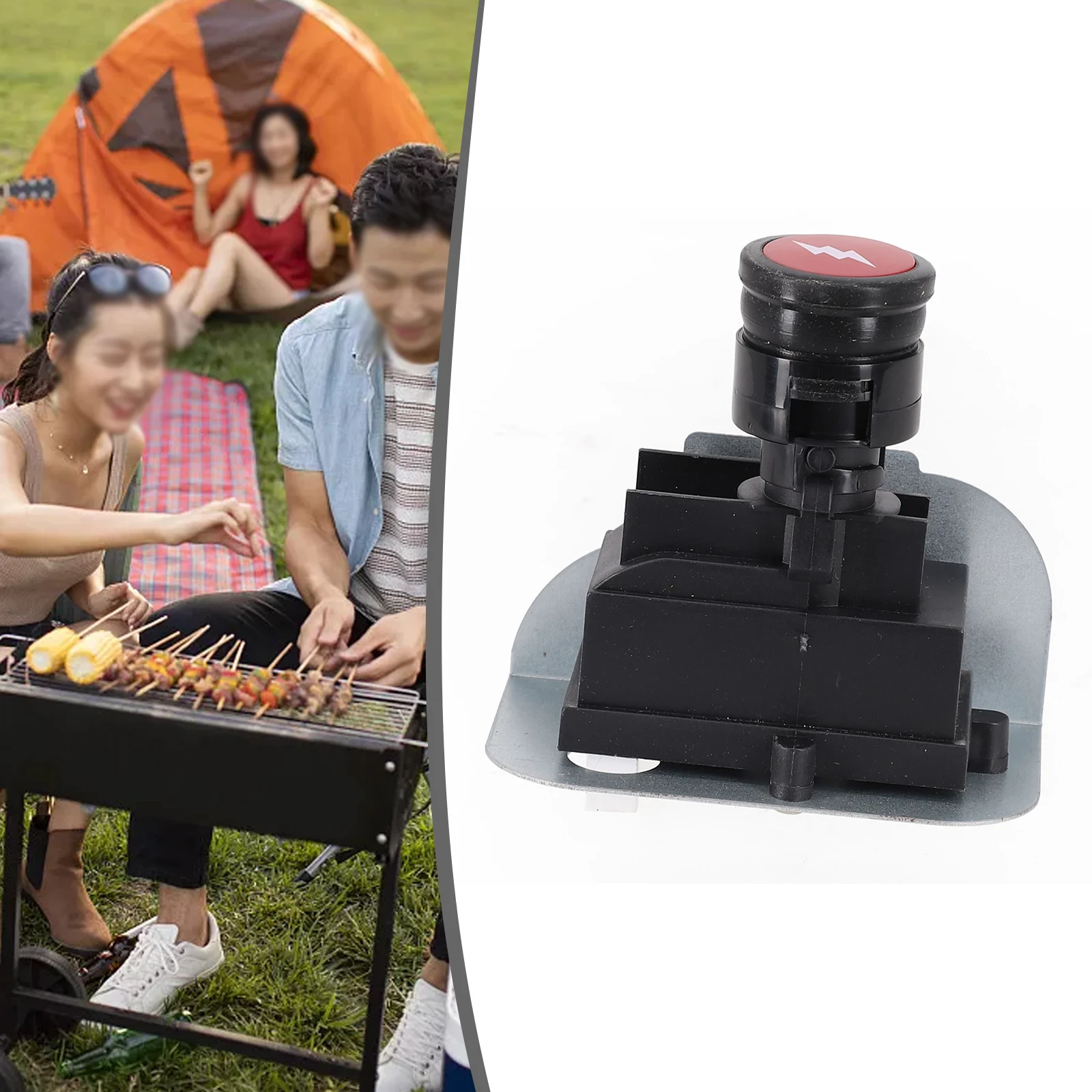 For Weber Q Igniter Kit Electronic Igniter Assembly For Gas Grills For Outdoor Cooking Heat-resistant New Practical