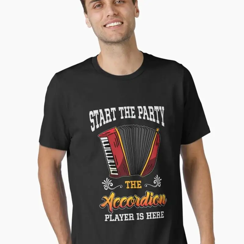 Start The Party The Funny Accordion Player Is Here Essential T-Shirt