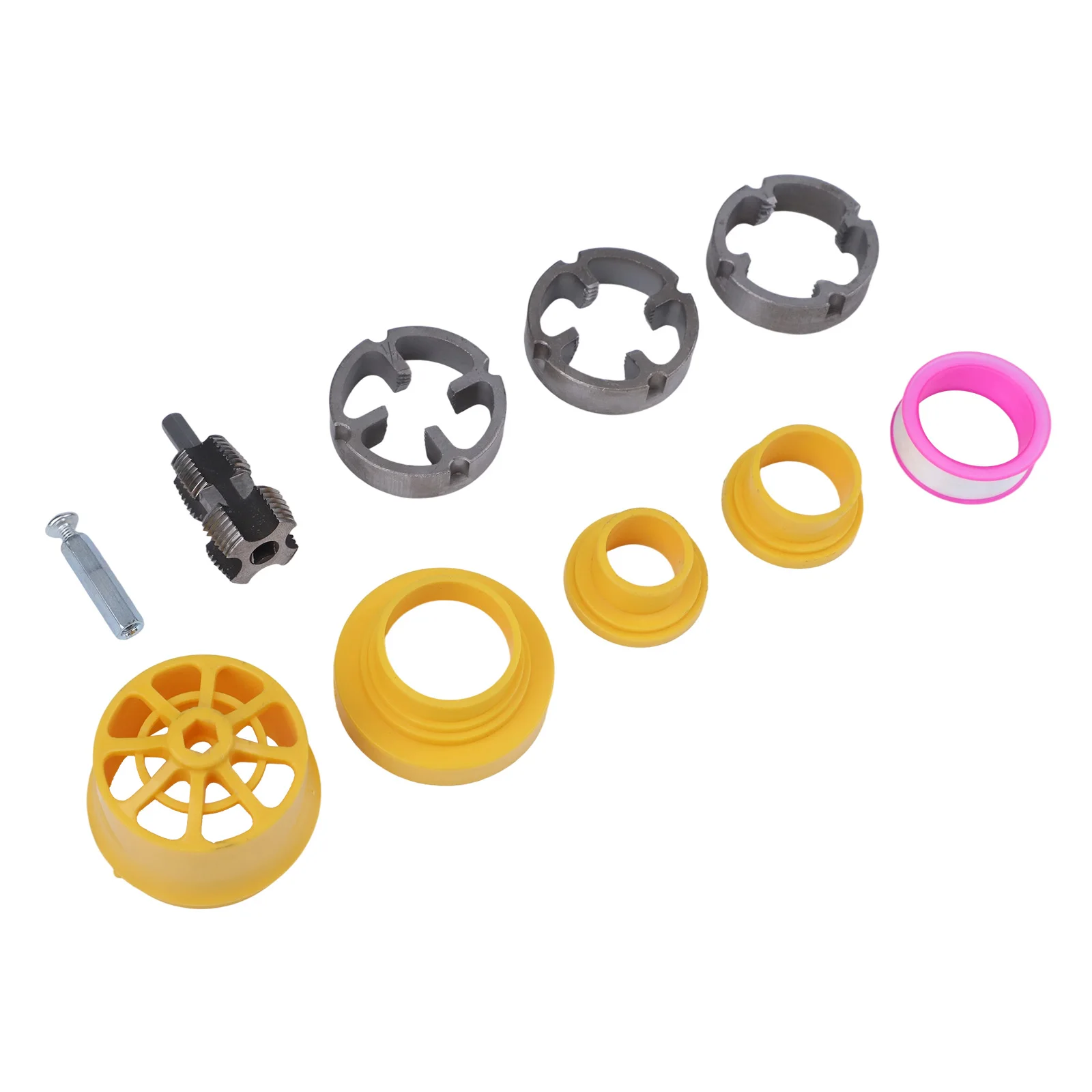 PPR PVC Pipe Threader Kit Electric Hole Opener Water Pipe Die For 4-point And 6-point PVC Pipes Plumbing Tool Parts