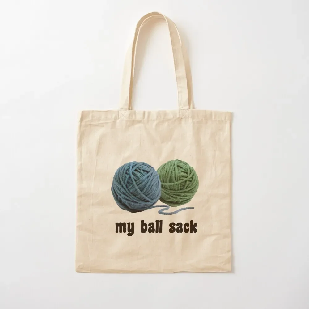 

My ball sack yarn Tote Bag tote bags men tote bags aesthetic Bag