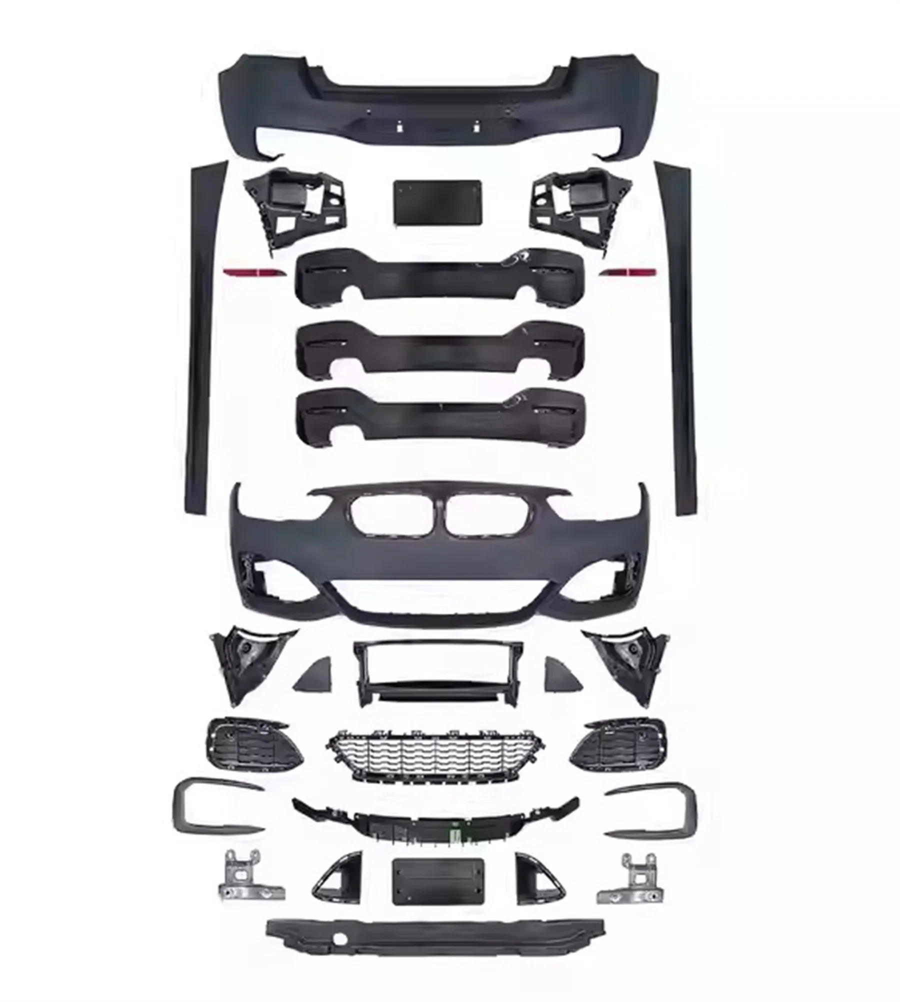 

Car Front rear Bumper surround Body kit for BMW 1 Series f20 modified mt 15-19