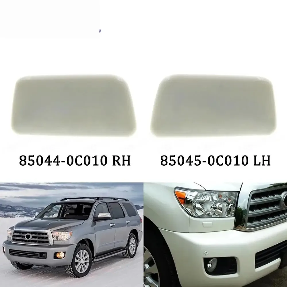 

Cubierta boquilla lavado faros lanteros, tapa chorro agua para TOYOTA SEQUOIA K6 2008 2009-2019 2020, 85045-0C010 L 8504-0c