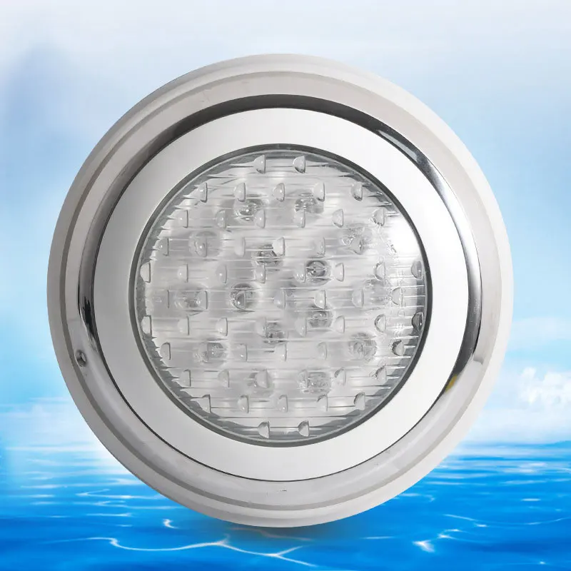 Outdoor Stainless Steel LED Swimming Pool Light IP68 Waterproof 12V RGB Underwater Light Pond LED Piscina Luz Submersible Lamps