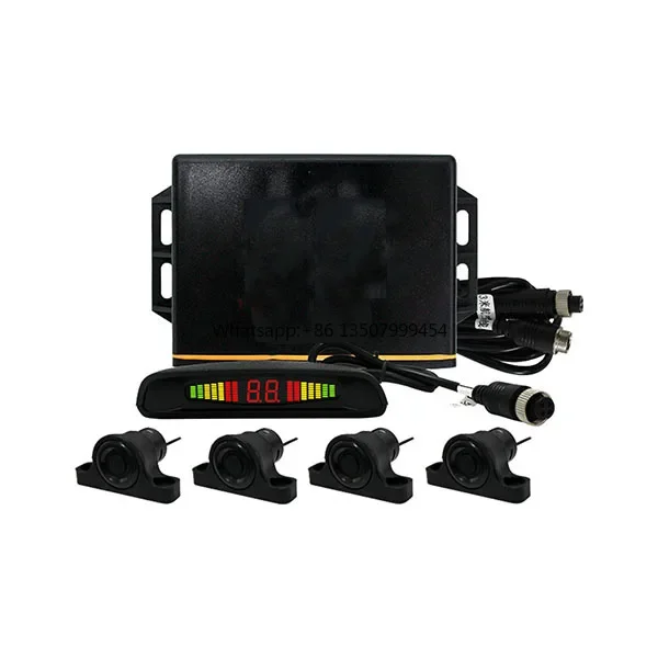 Forklift Driving Safety Reverse Radar System Rear Object Detection Safety Solution for Rv Trailer,Excavator,Forklift