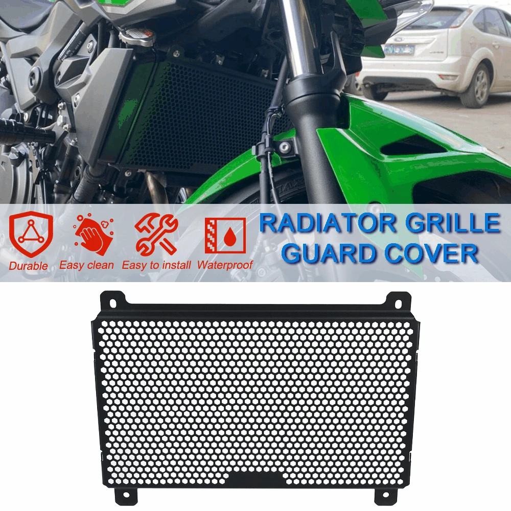 

Motorcycle Accessorie Radiator Guard Protector Grille Cover Parts For Kawasaki Z500 Ninja 500 Z 500 Ninja500 SE ABS 2024 2025