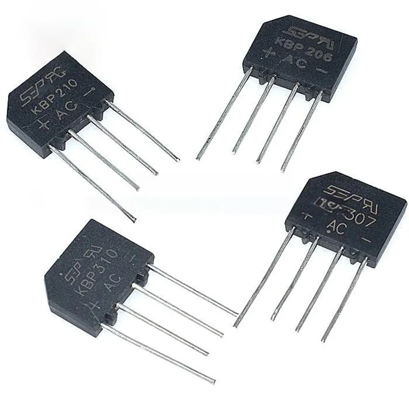 5PCS KBP206 KBP210 KBP307 KBP310 406 KBP410 Rectifier Bridge Bridge Rectifiers Diode Bridge Rectifier DIP Rectifiers components