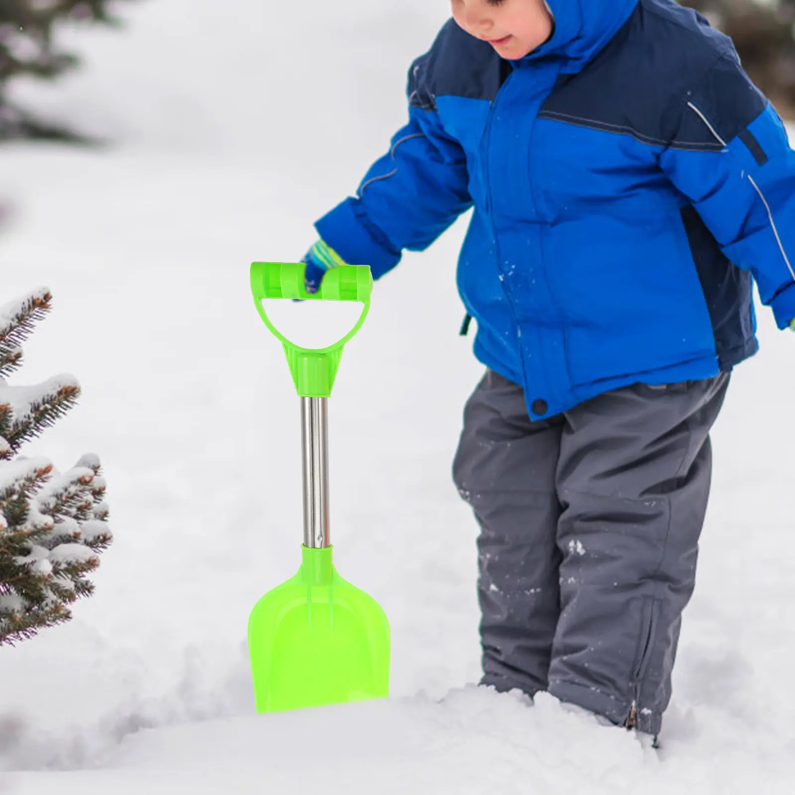 4Pcs Children Snow Shovel Multi-Shape Portable Snow Blocks Makers for Outdoor Snowfield Sand Beach