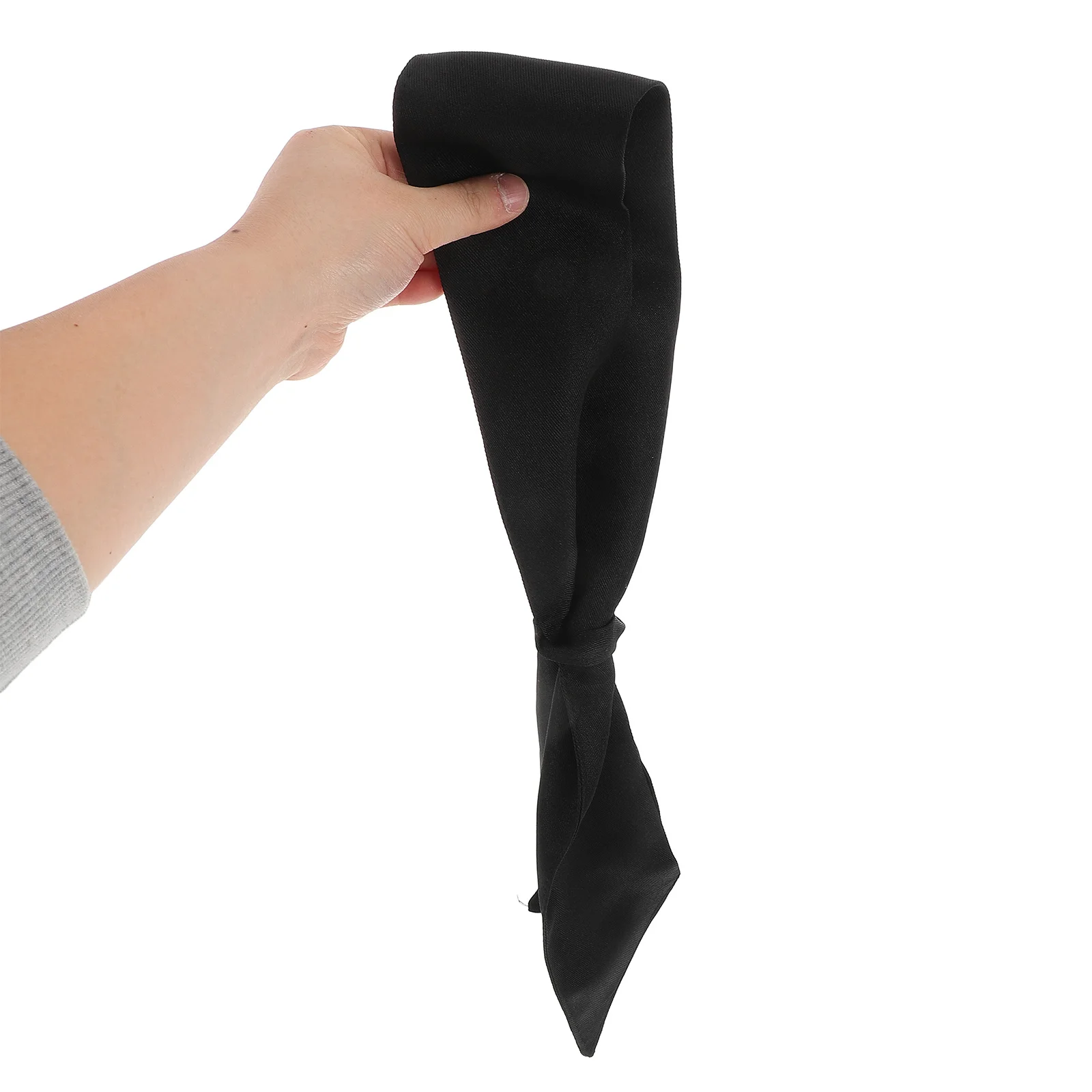 

Black Chef Scarf Thick Moistureproof Neckwear For Restaurant Cooking Staff Professional Uniform