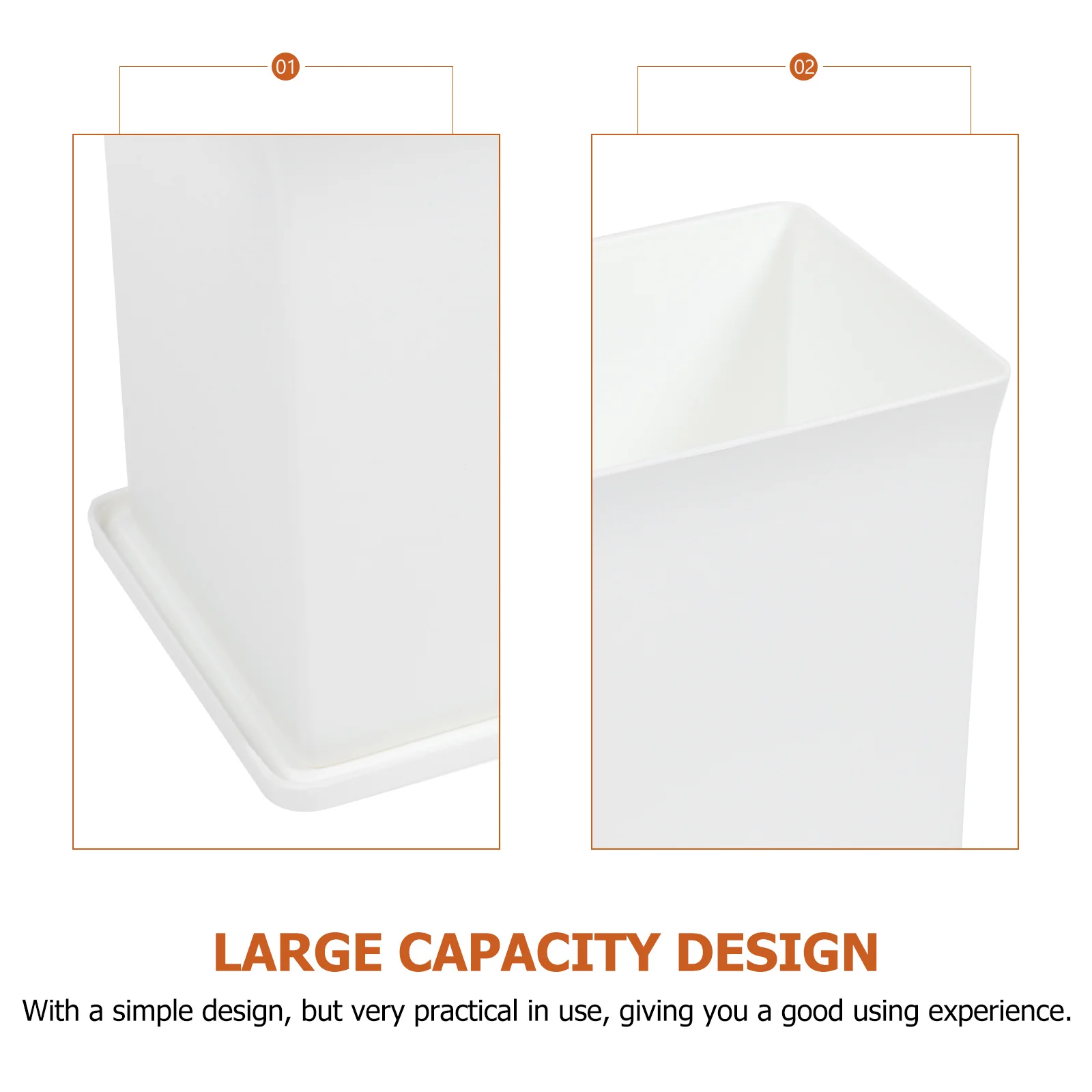

2Pcs Multifunctional Boxes White Drawer Sorting Bedroom ganizer Containers Dustproof Storage Cases Laundry Beads Boxes Plastic
