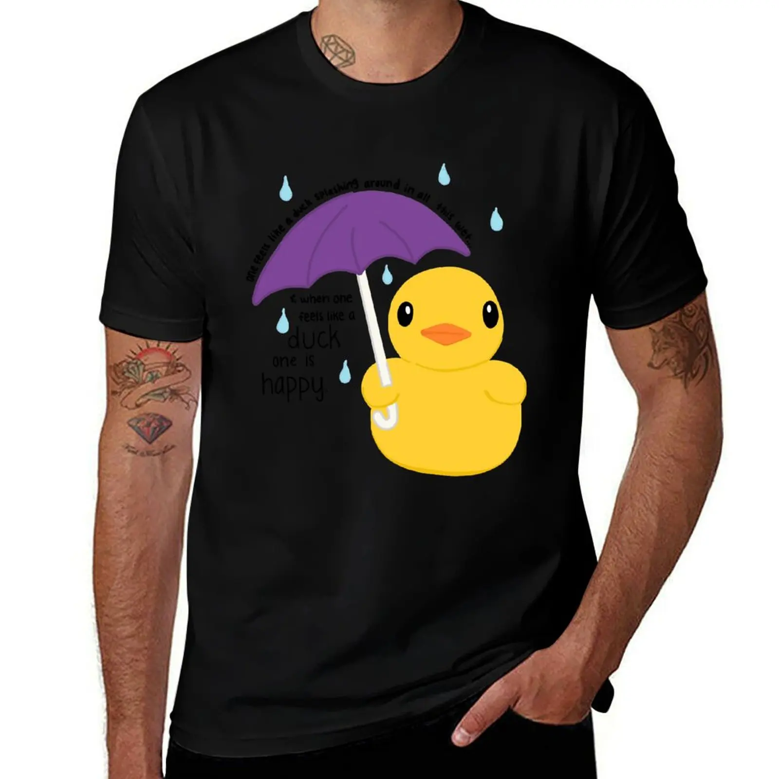 

Duck T-Shirt cute clothes cheap stuff T-shirts man mens fashion