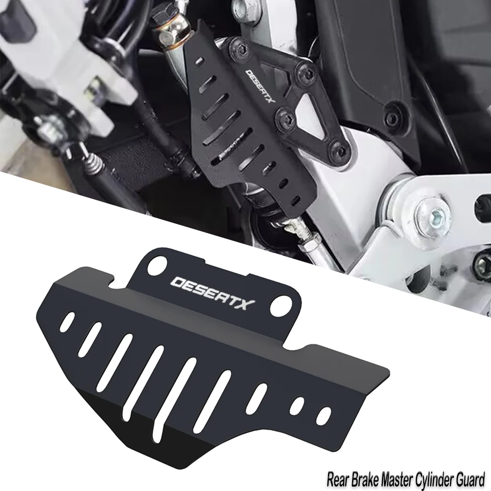 

For Ducati Desert X Desertx Desert-X 2022 2023 Motorcycle Accessories Rear Brake Master Cylinder Guard Protector Cover Parts