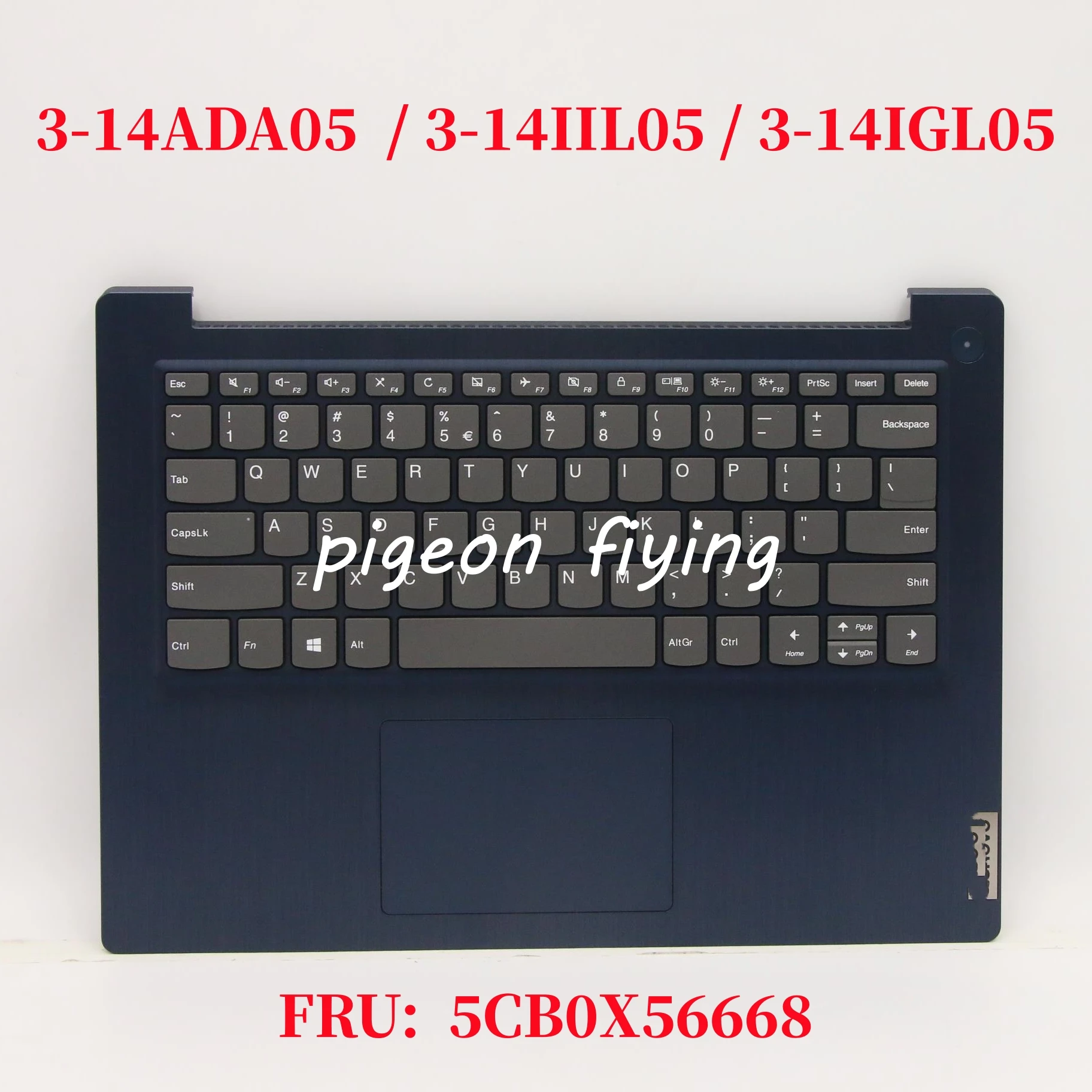 For Lenovo ideapad 3-14ADA05 / 3-14IIL05 / 3-14IGL05 Notebook Computer Keyboard FRU: 5CB0X56668