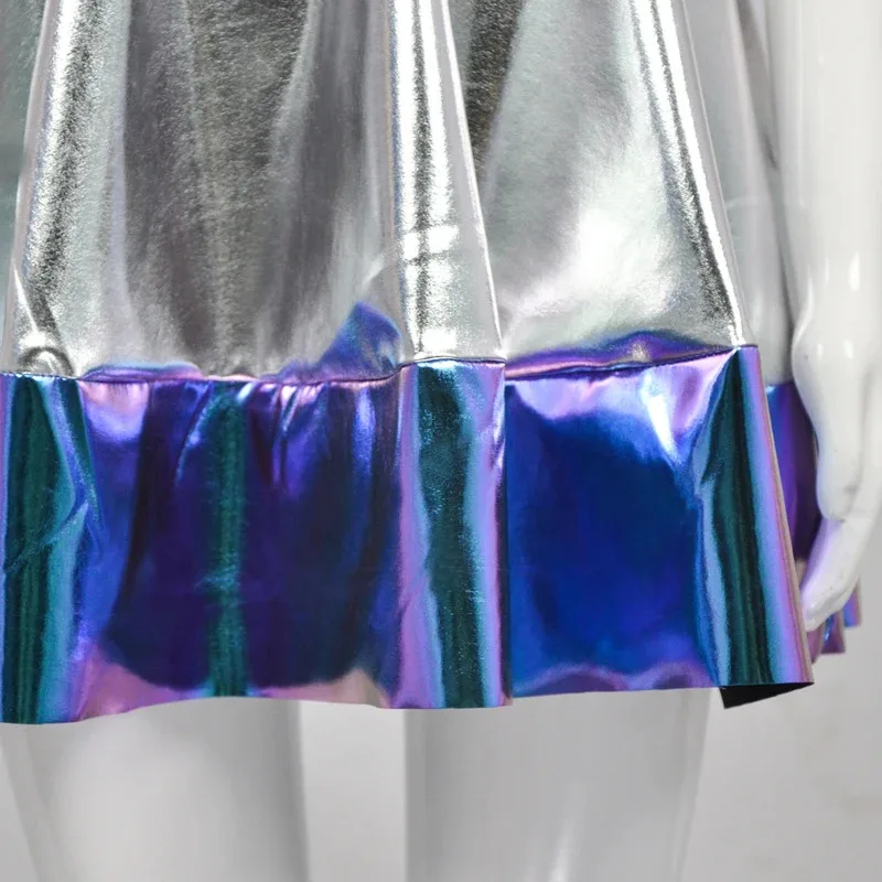 New Women's Alien Role-Playing Dress Sequins Cheerleading Dance Ballet Dress Ladies Clothes Party Dresses with Headwear