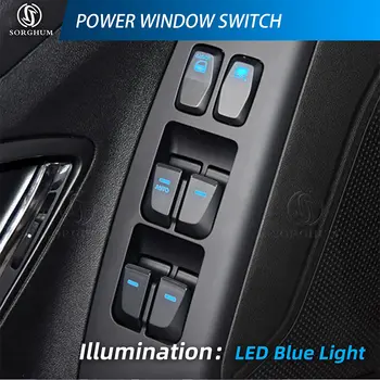 SORGHUM 93571-2S000 93576-2S000 LHD Přední levý hlavní spínač okna Tlačítko spolujezdce pro Hyundai Tucson IX35 2010 2011 2012 2015 10 nejlepší prodej spínač oken pro Hyundai ix35 - №3