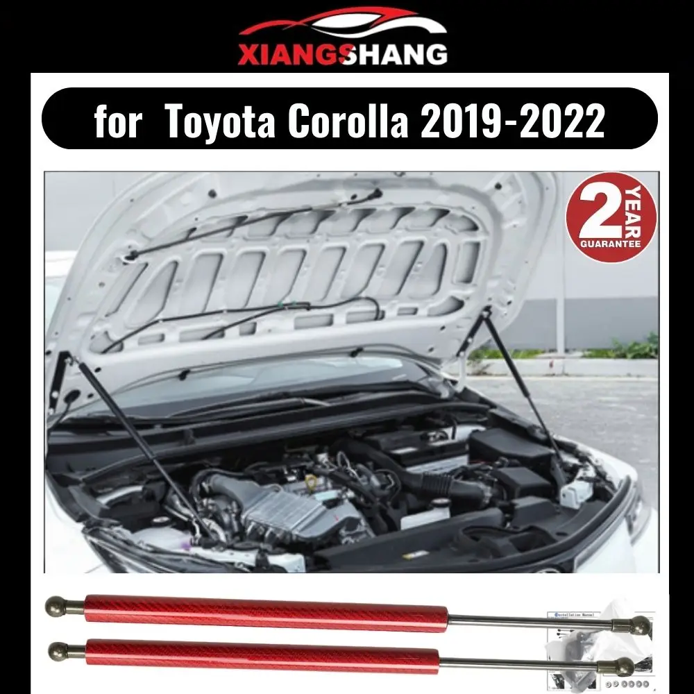 

For Toyota Corolla (E210) sedan 2019-2022 Front Hood modify Refit Gas Spring Lift Supports Struts Rod Arm Shocks