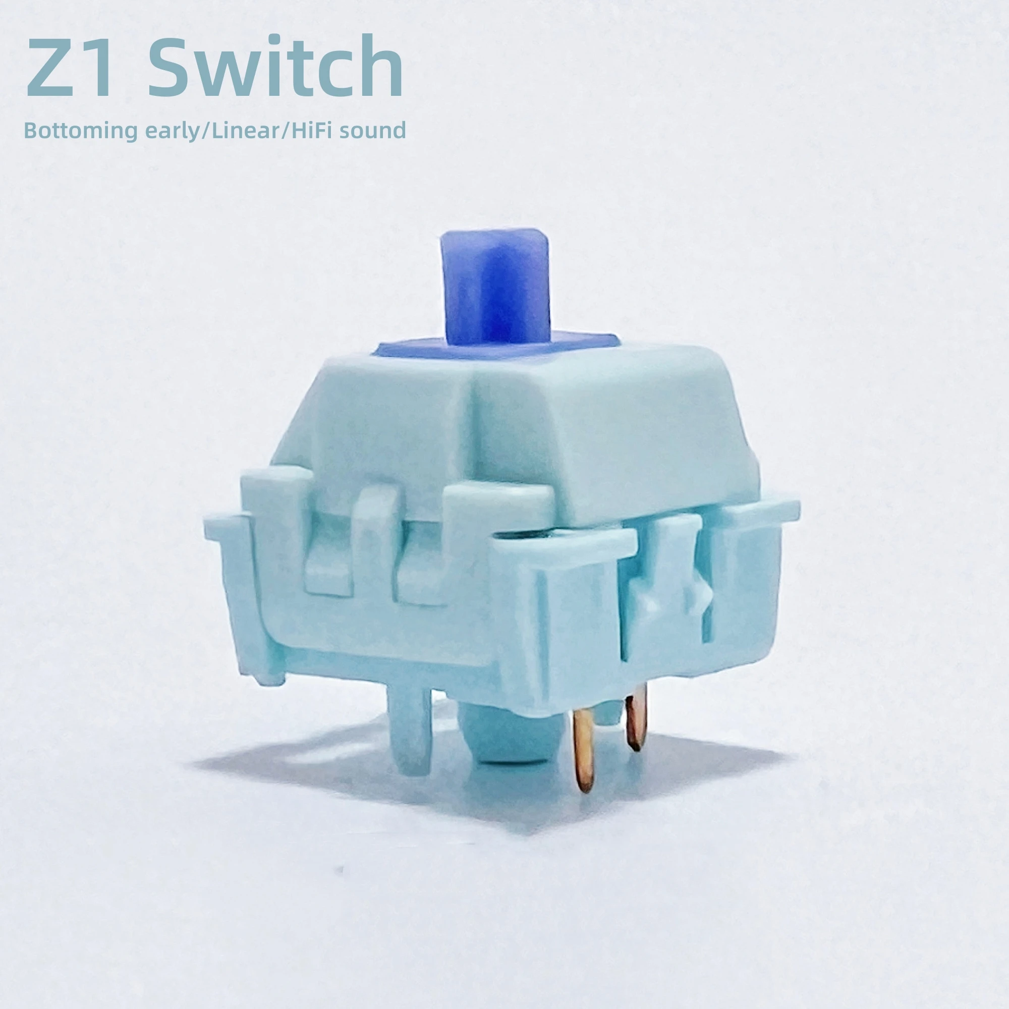 

Linear Switch For Mechanical Keyboard Z1 Switch HiFi Sound 5 Pin Custom DIY Mechanical Switches Bottoming Early Lubed LY PC PA66