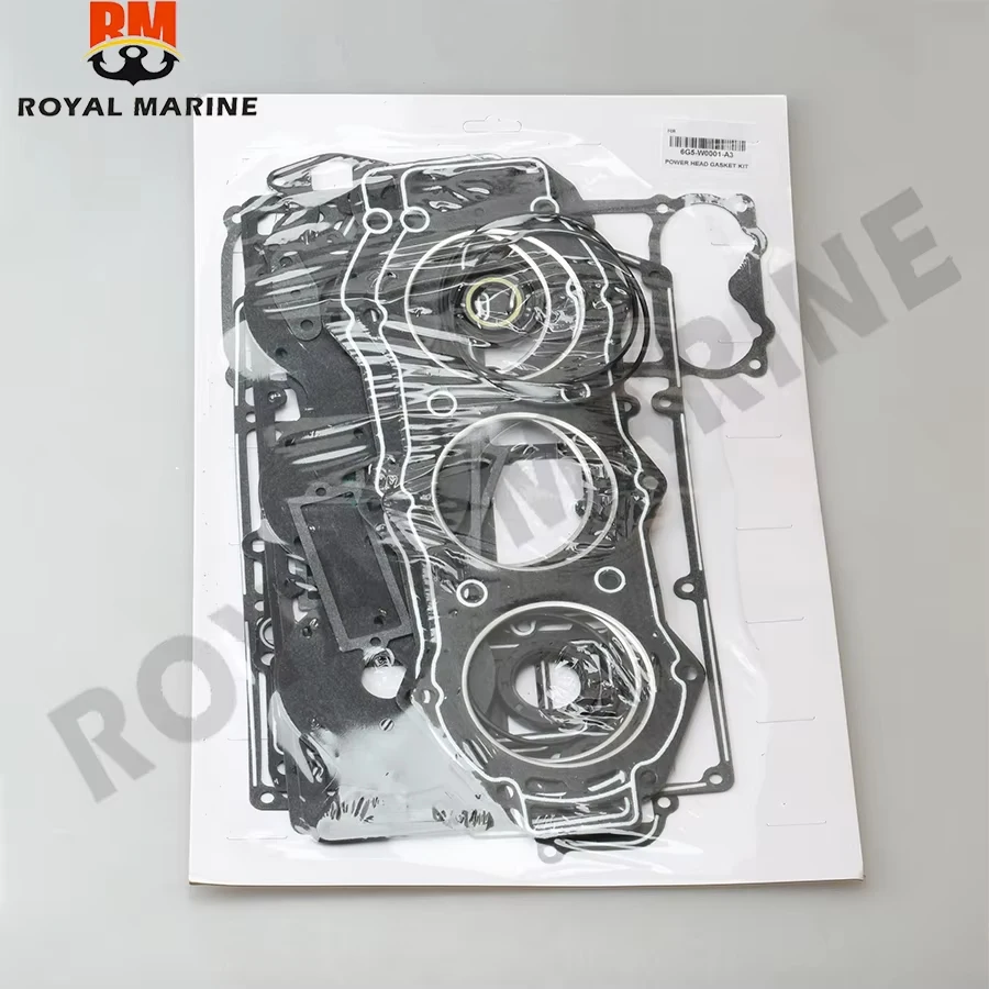 6G5-W0001-A3 Powerhead Gasket Kit 6G5-W0001 For Yamaha Outboard Motor 2T 150HP 175HP 200HP V6 6G5-W0001-03 6G5-W0001-00