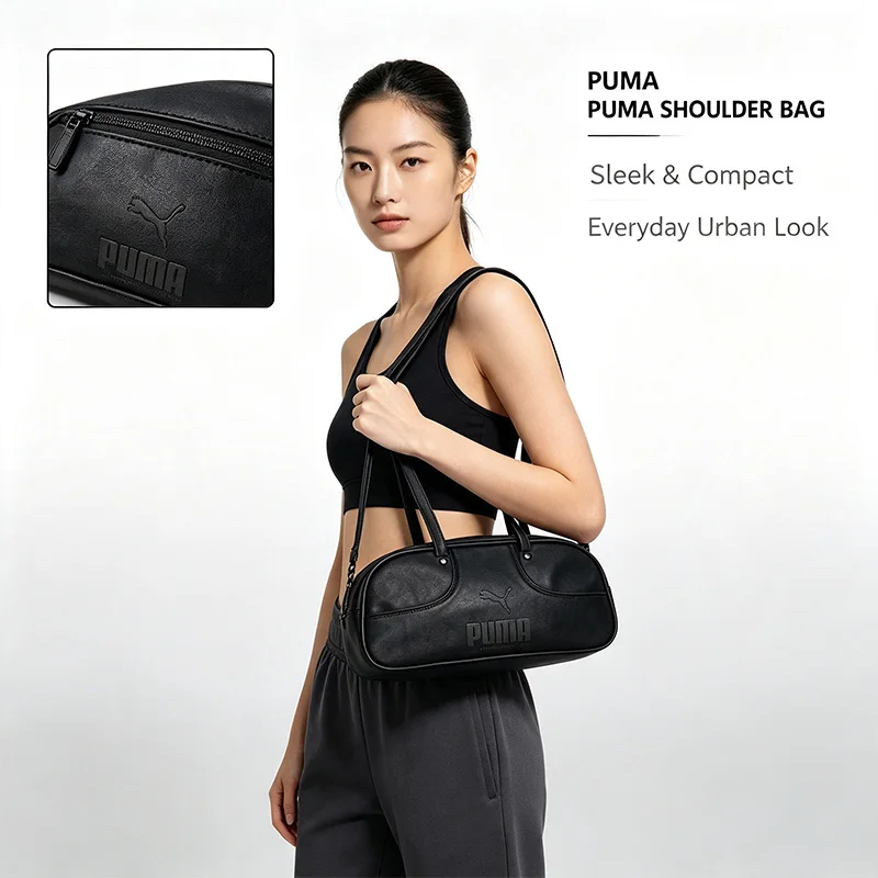 Puma Backpack Crossbody Bag Casual Sports Daypack Lightweight Spacious Adjustable Strap Everyday Travel Urban Style