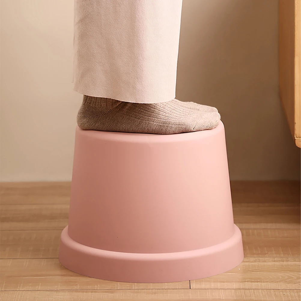 

Plastic Stool Children Bathroom Kid Small Size Green Lightweight NonSlip LoadBearing Safe Living Bedroom Portable Easy