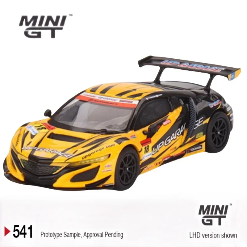 

Литые модели автомобилей Honda NSX GT3 EVO2 1:64, любимая коллекция подарков для мальчиков, декор комнаты премиум-класса, детские игрушки.