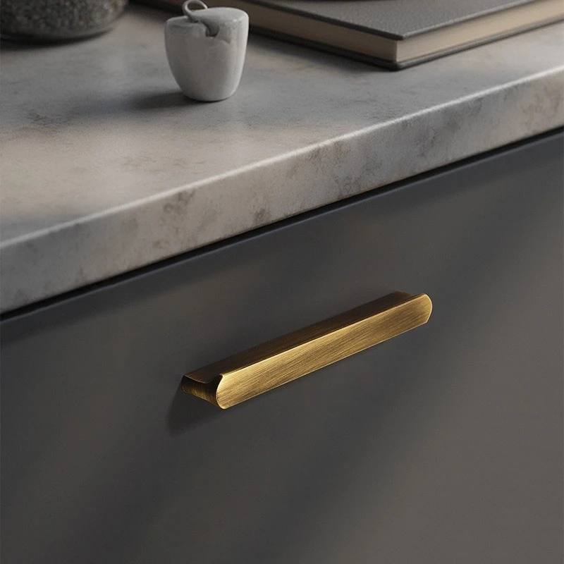 Retro-Schubladenknöpfe für Küchenschränke, Bronze-Schrankgriffe und -knöpfe für Möbel, antike Schlafzimmer-Kleiderschrankgriffe – Detail 6