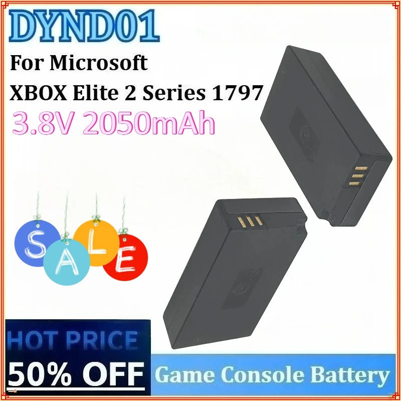 Nowo ulepszona bateria DYND01 3.8V 2050mAh wysokiej jakości do kontrolera konsoli do gier Microsoft XBOX Elite 2 Series 1797