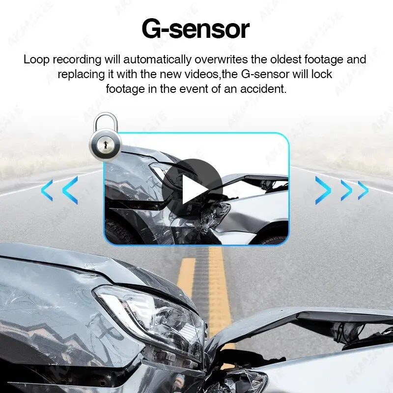 Grandnavi HD Car DVR Dash Cam ADAS Video 720P USB TF Card 16G/32G Auto Recorder for Android Multimedia Player DVD Voice Alarm