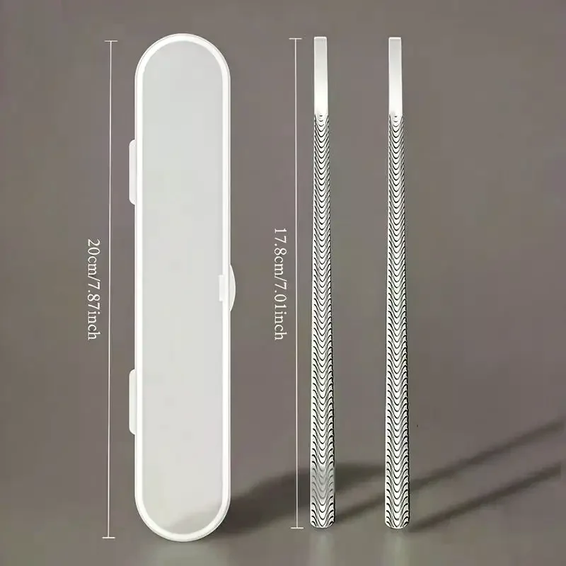2pcs/box Foot Repair Tool, Nail Groove Special, Long Flesh Nail Embedding Tool, Foot Massage Shop, Dead Skin