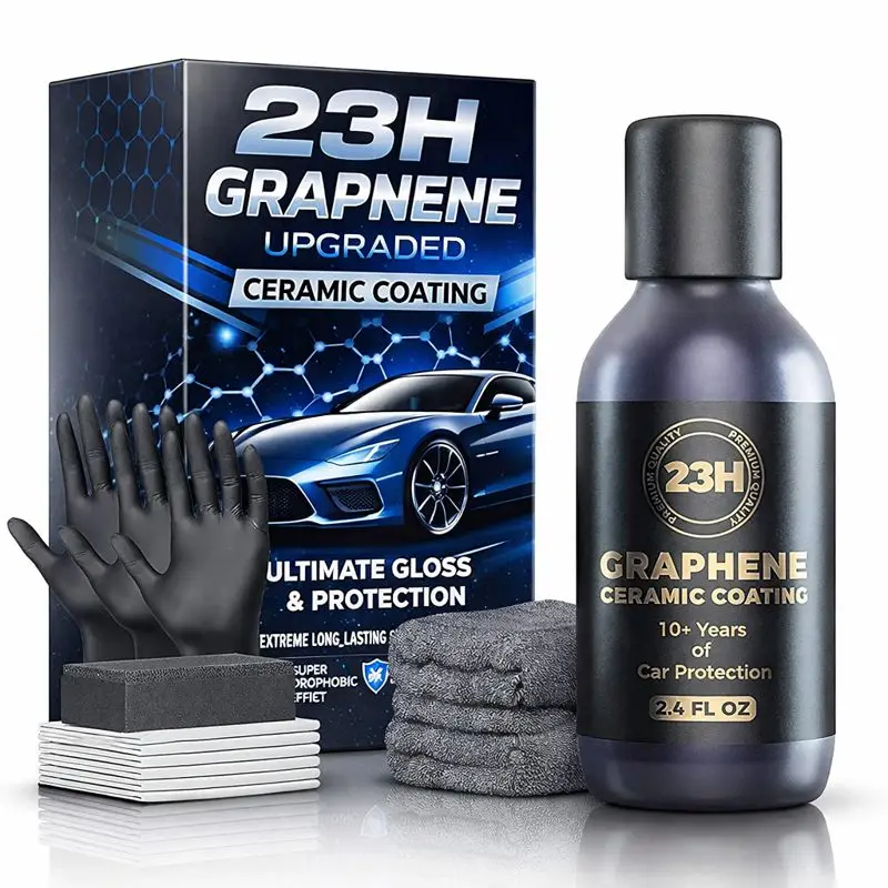 Graphene Nano Ceramic Coating Spray Car Hydrophobic Auto Body Shine Armor Wax Crystal Plating Quick Nano-Coating Paint Cleaner