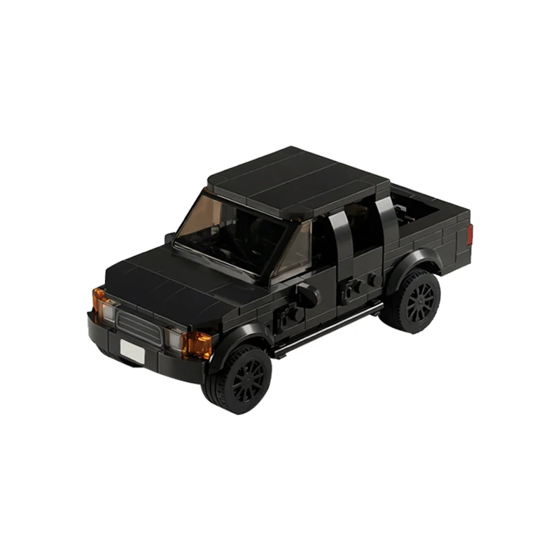 Light Weight Pickup Truck Model MOC Building Bricks War Equipment Modular Technology Gifts Holiday Assemble Children Toys Suit