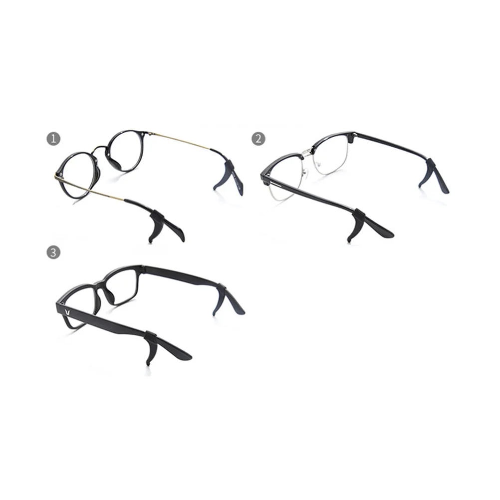 

Anti Slip Silicone Eyeglass Ear Pads Non Skid For Sports Fit Most Glasses Sunglasses Hook Labor Protection